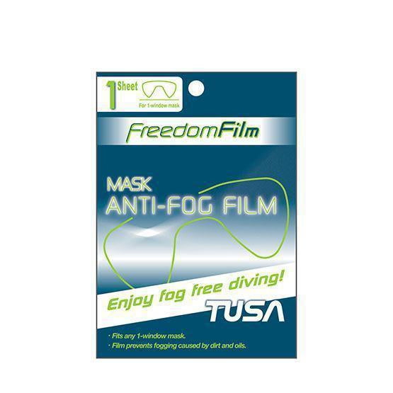 Tusa anti-dug film for dykkermaske
